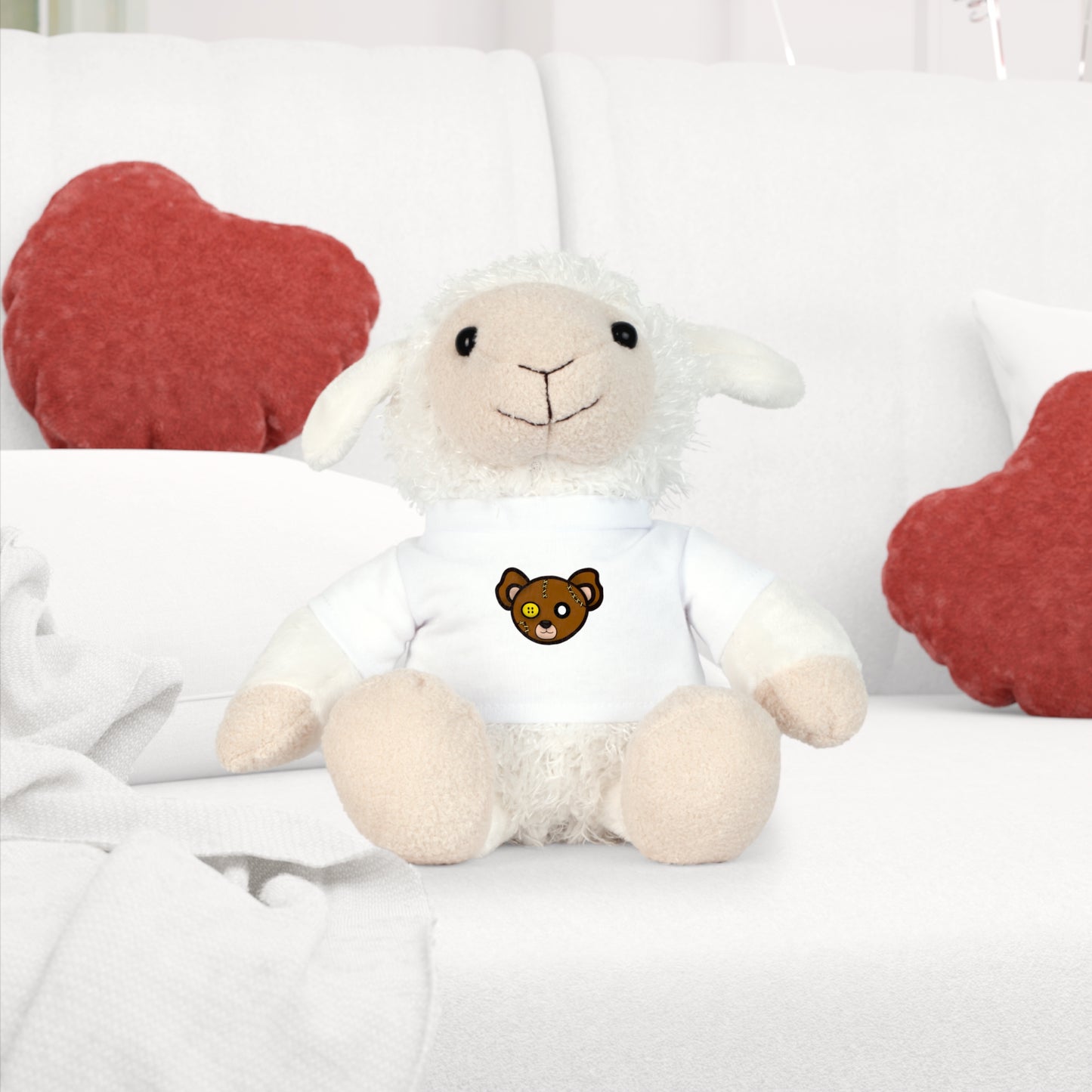 Plush Toy with Bear T-Shirt