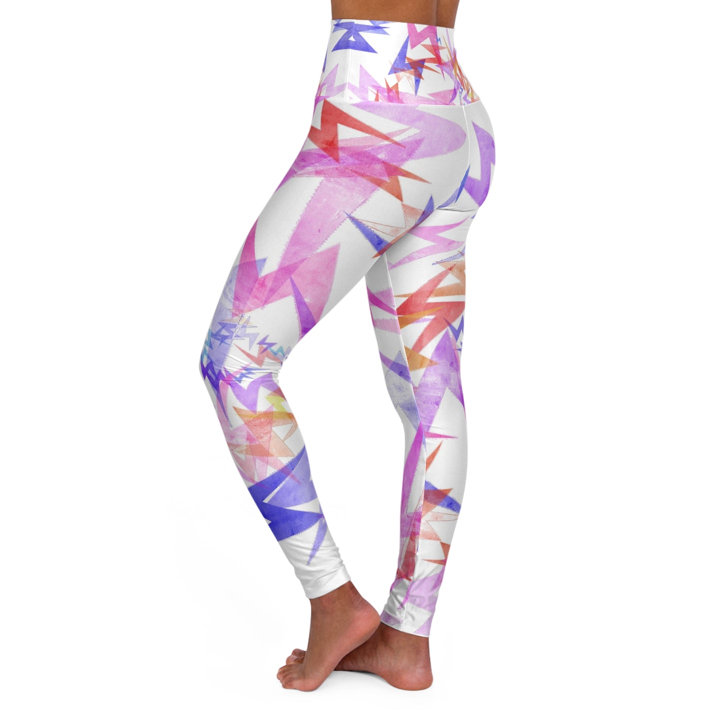 High Waisted Lighting Yoga Leggings