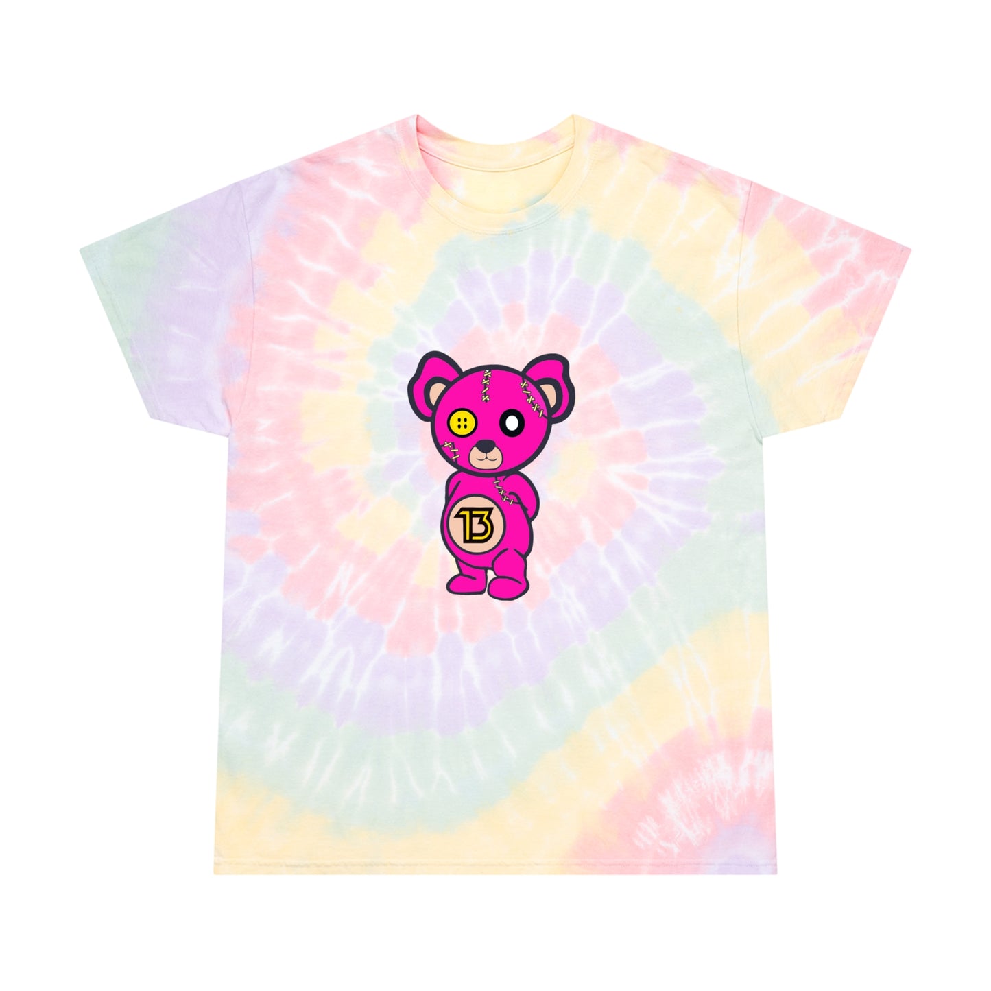 Tie-Dye Bear Tee, Spiral
