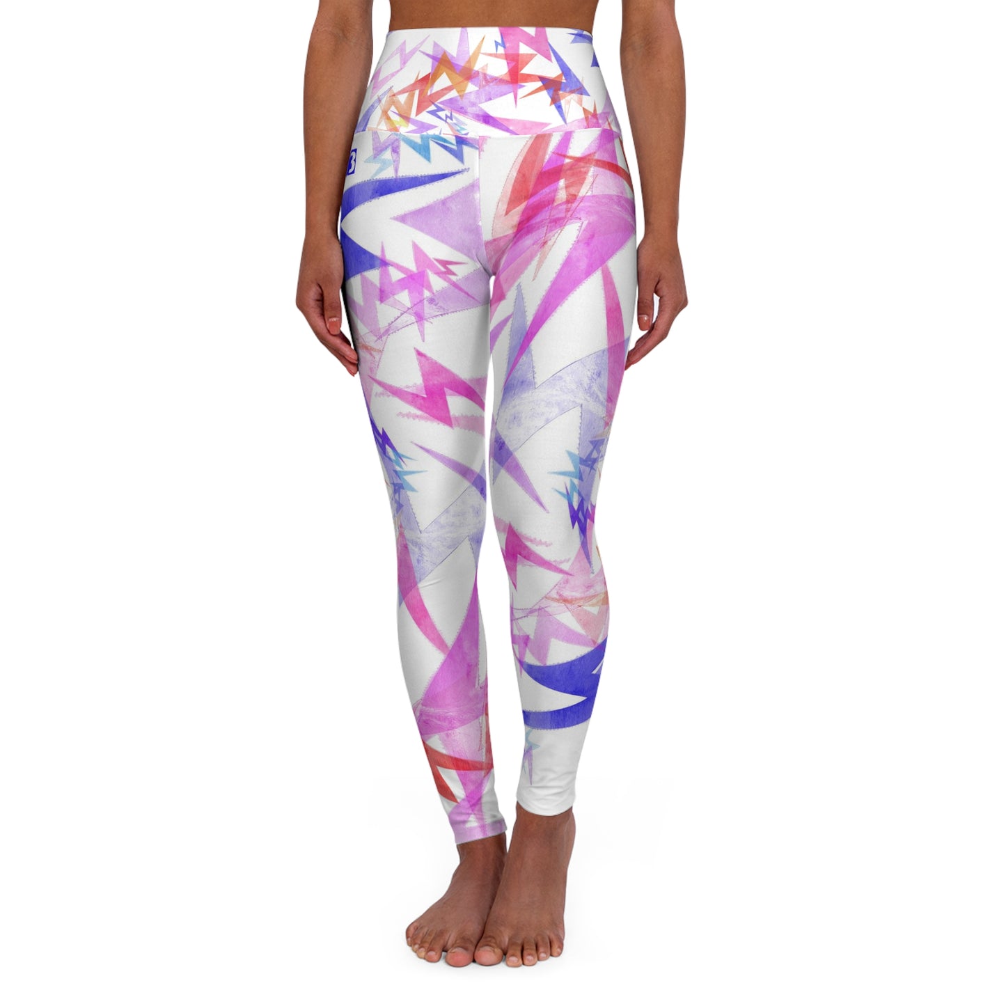 High Waisted Lighting Yoga Leggings