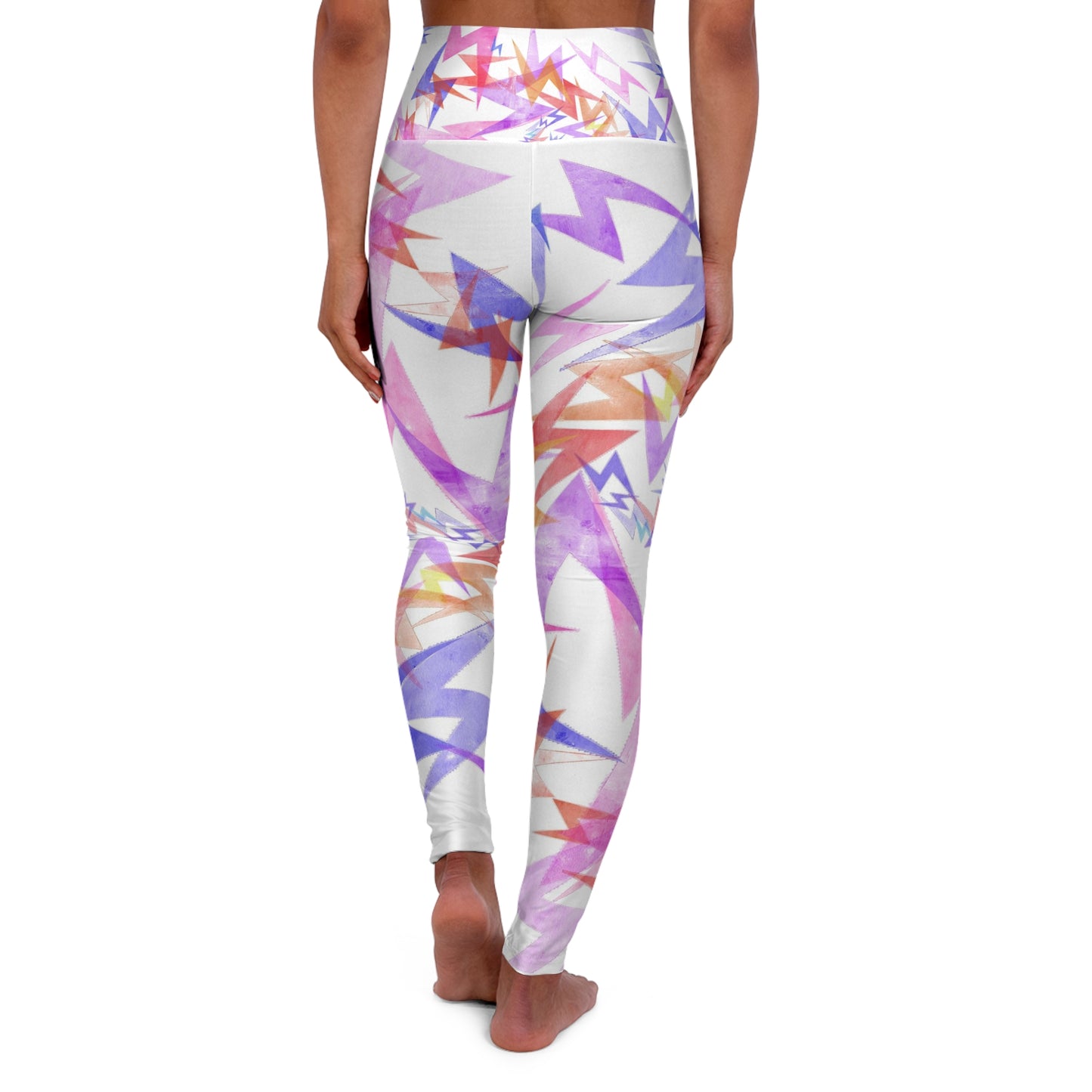 High Waisted Lighting Yoga Leggings