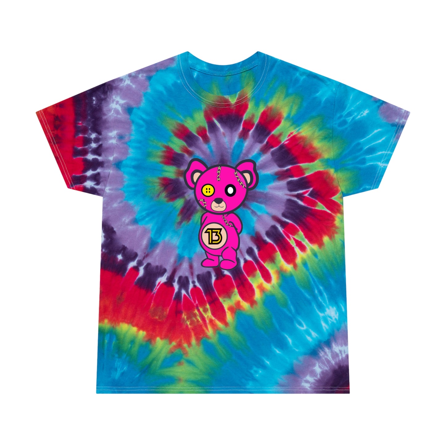 Tie-Dye Bear Tee, Spiral