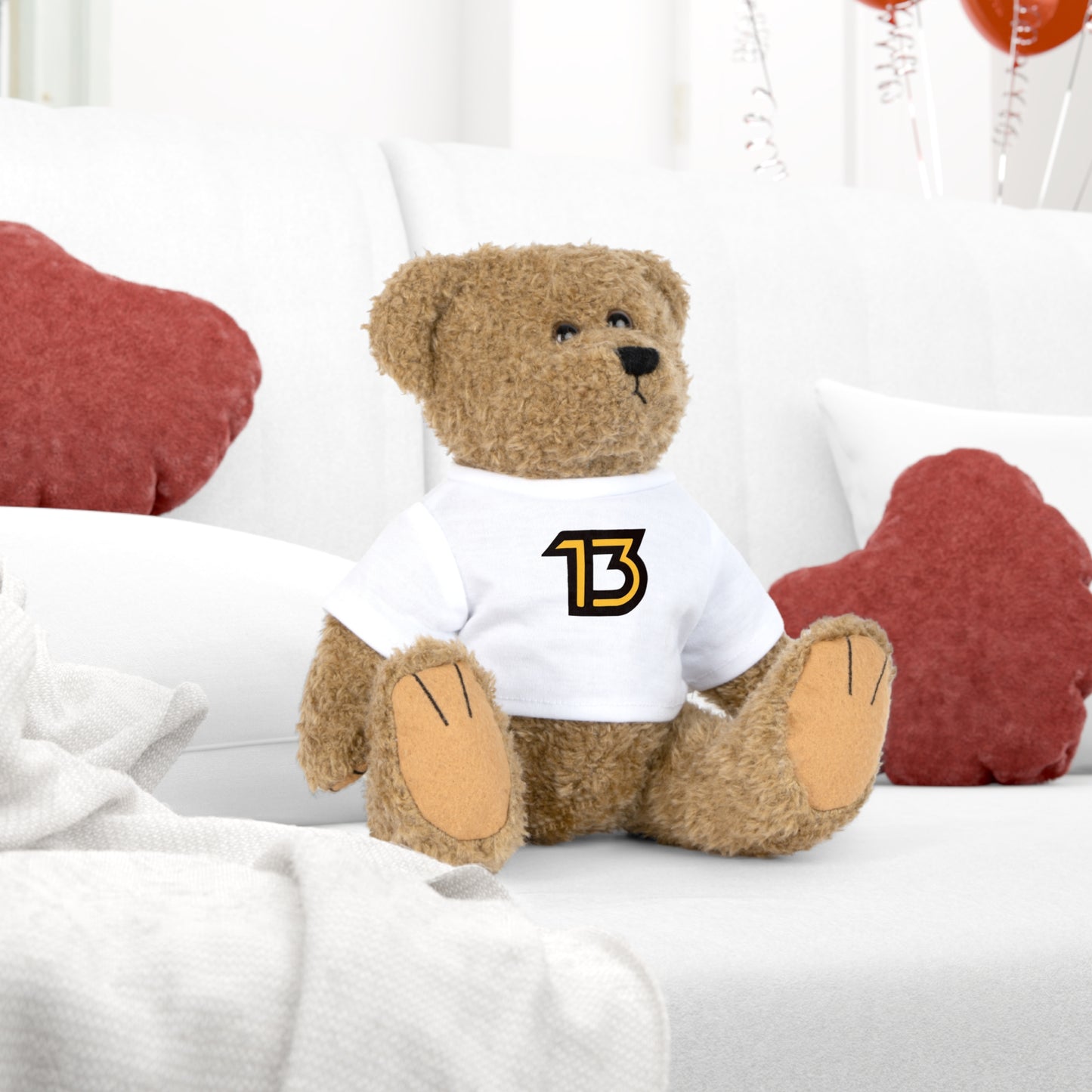 Plush Toy with Bear T-Shirt