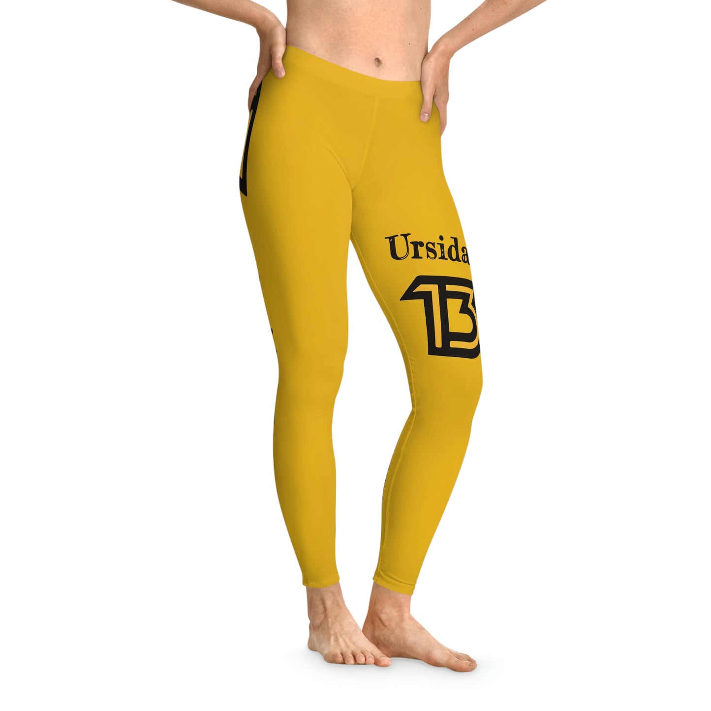 Yellow Stretchy Leggings