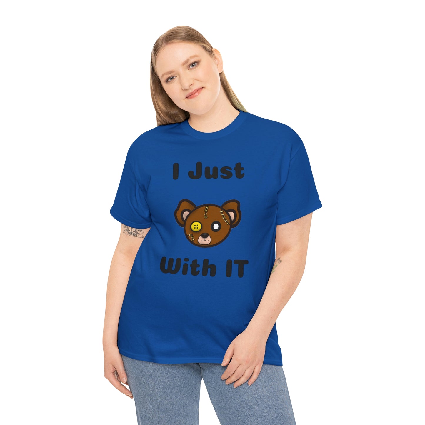 I Just Bear With IT Heavy Cotton Tee