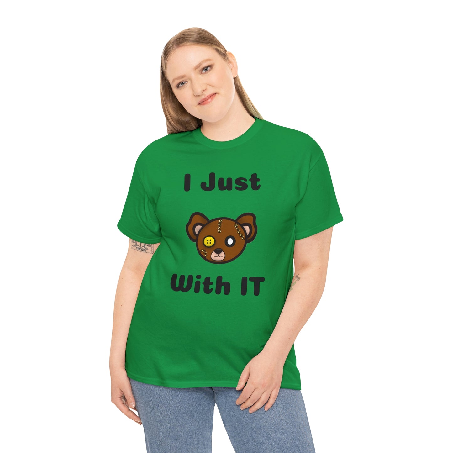 I Just Bear With IT Heavy Cotton Tee