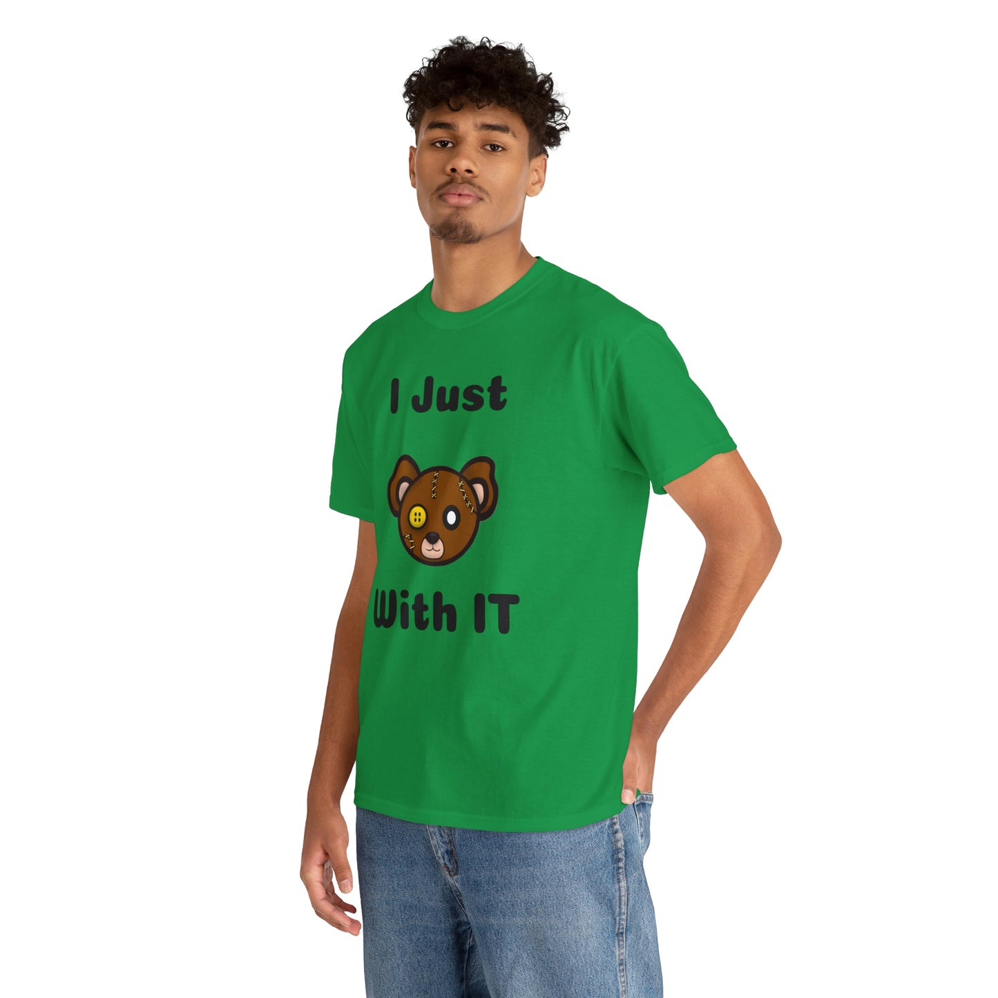 I Just Bear With IT Heavy Cotton Tee