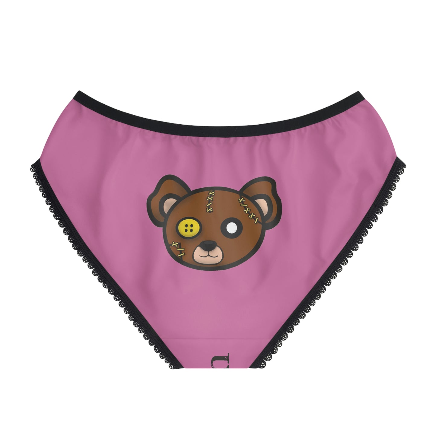 Pink Women's Bear Butt Briefs