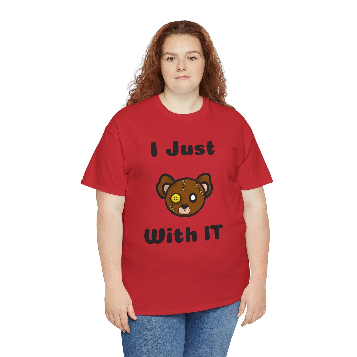 I Just Bear With IT Heavy Cotton Tee
