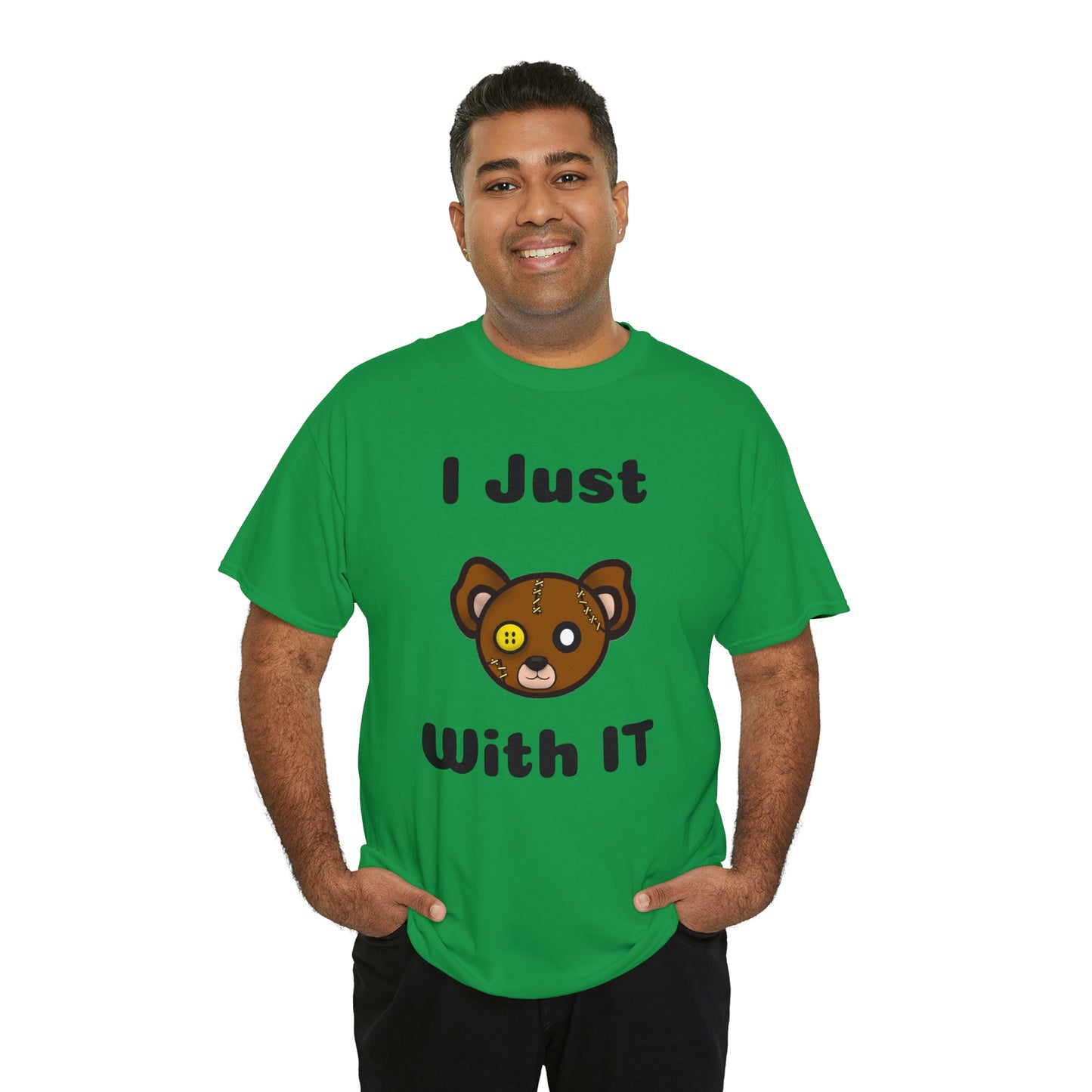 I Just Bear With IT Heavy Cotton Tee