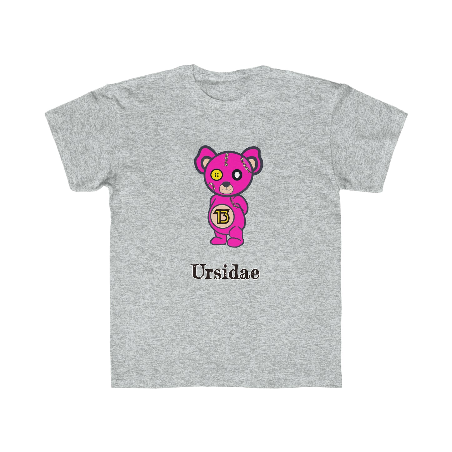 Kids Ursidae Pink Bear Regular Fit Tee