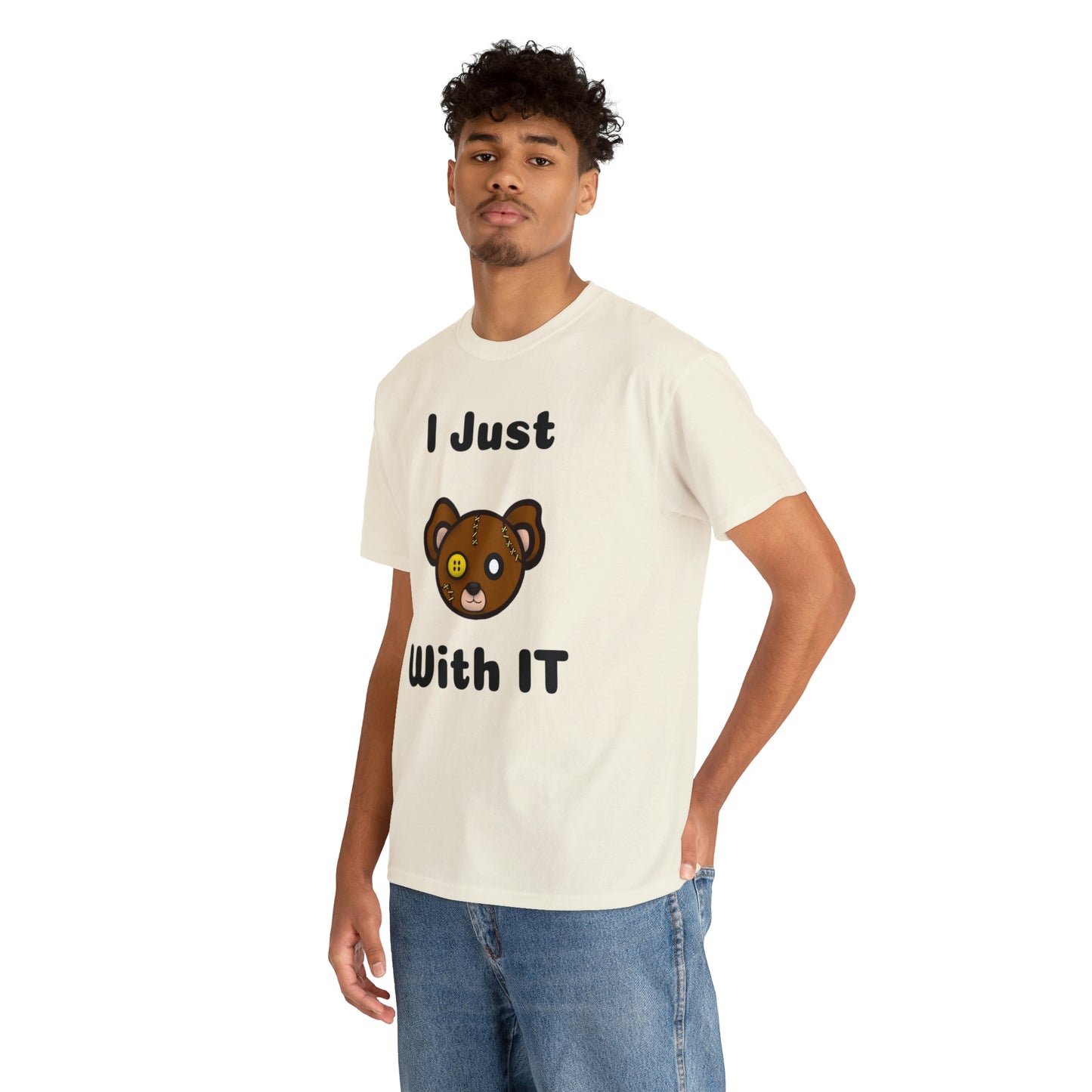 I Just Bear With IT Heavy Cotton Tee