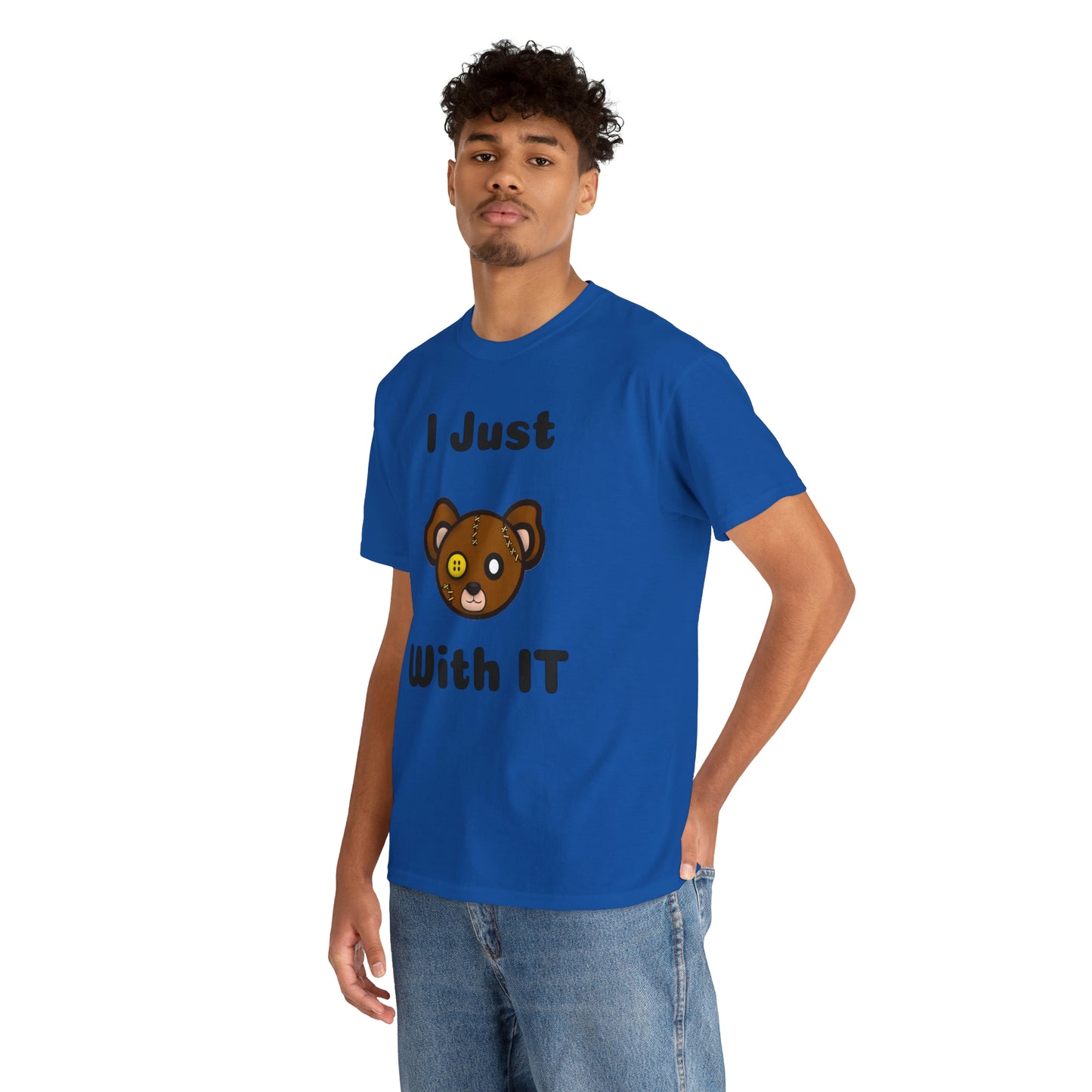 I Just Bear With IT Heavy Cotton Tee