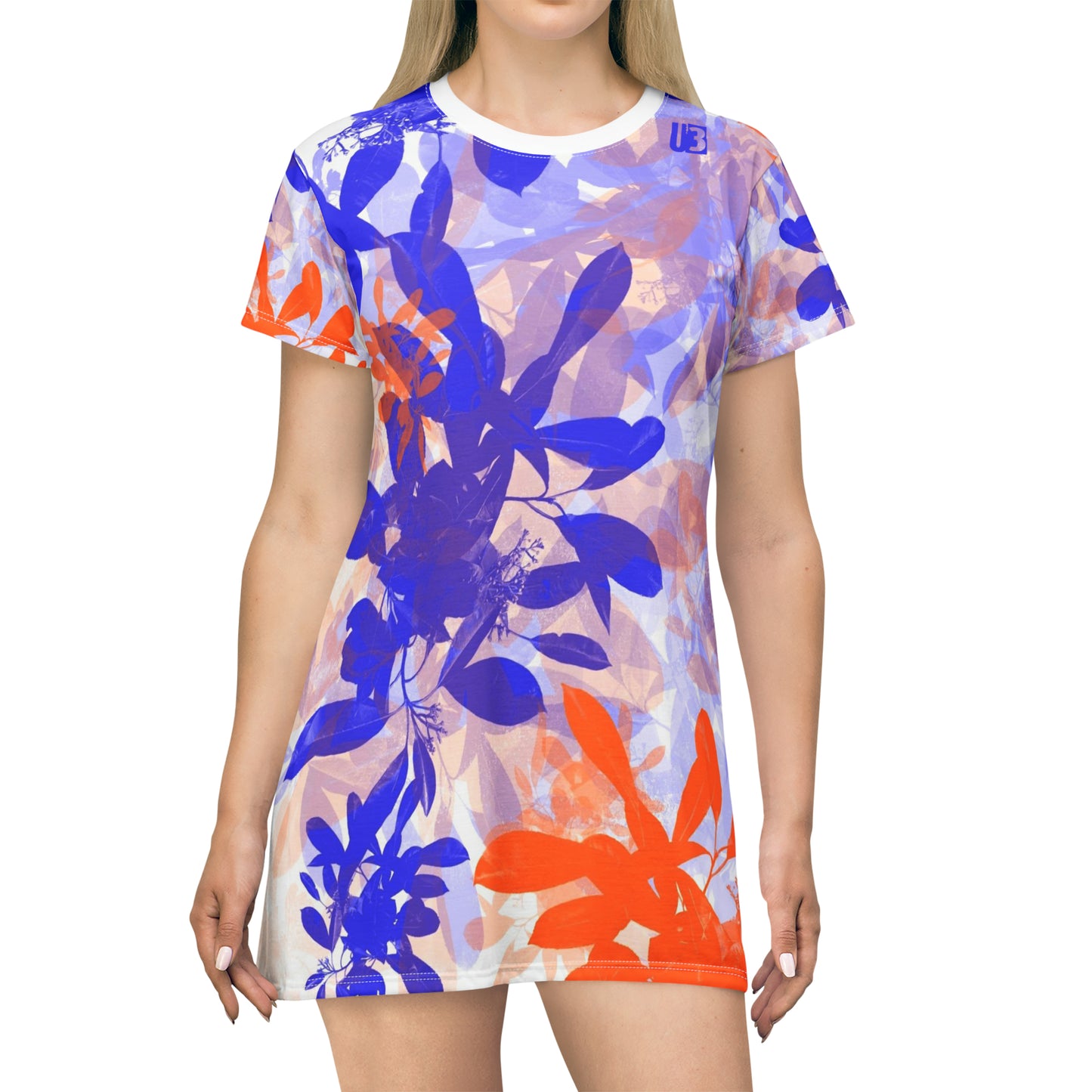 Flower T-Shirt Dress