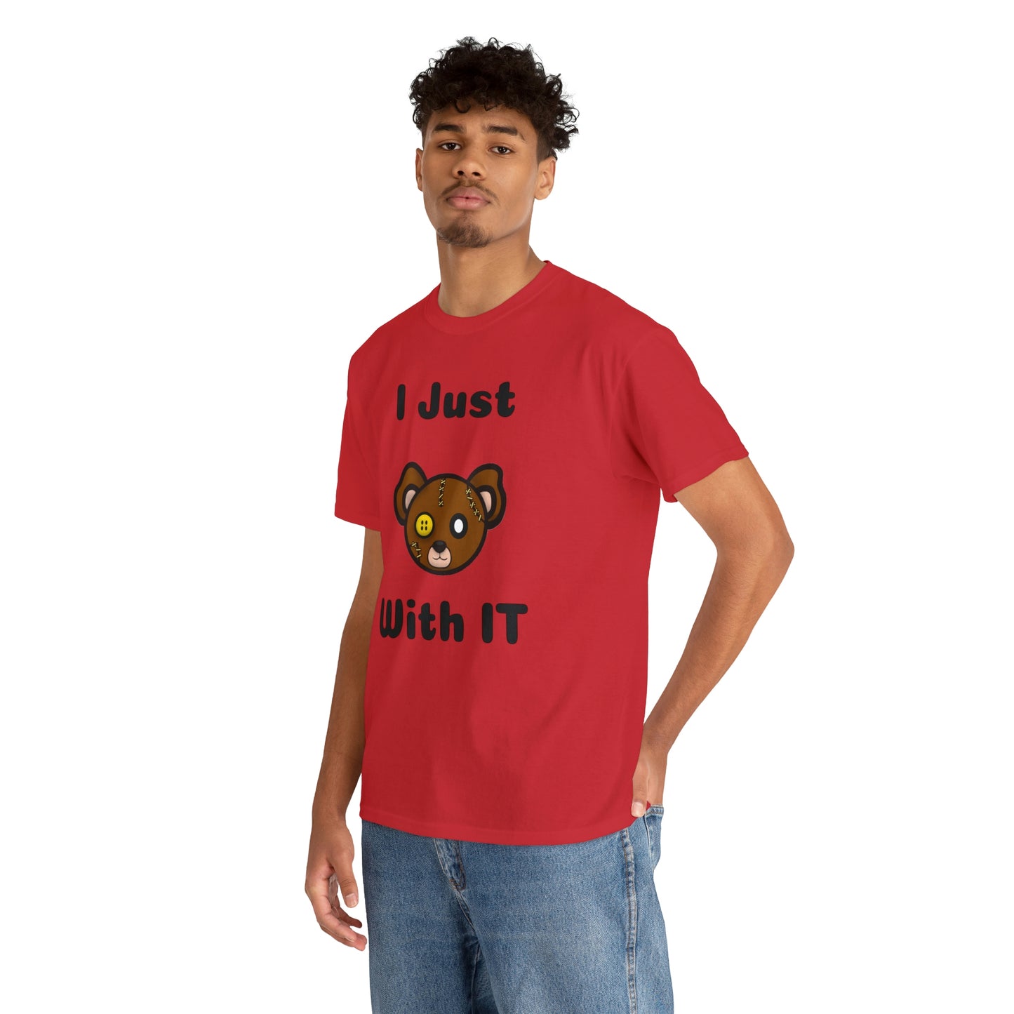 I Just Bear With IT Heavy Cotton Tee