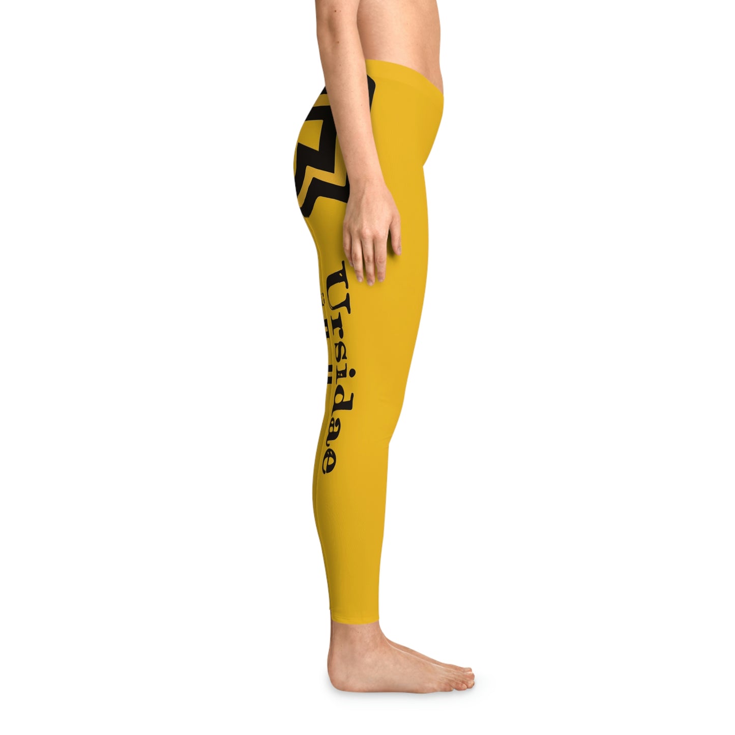 Yellow Stretchy Leggings