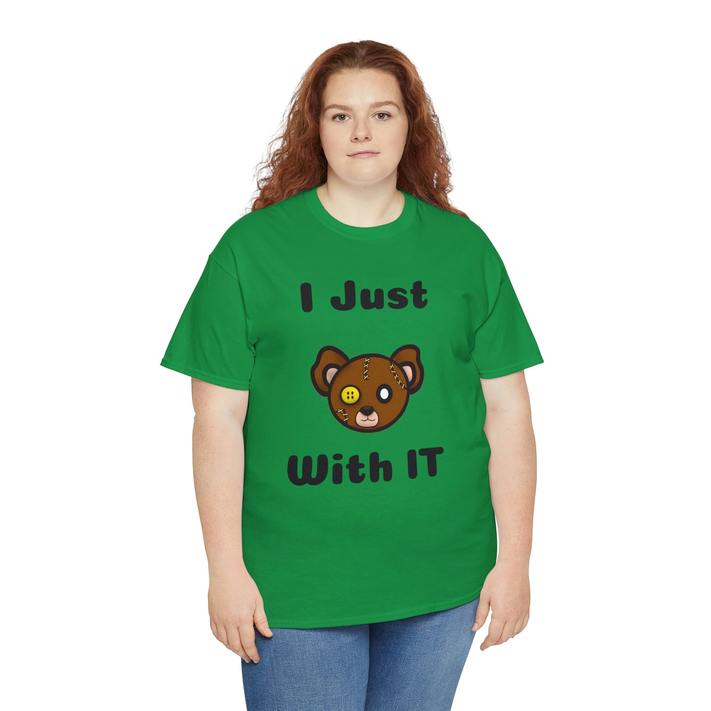 I Just Bear With IT Heavy Cotton Tee