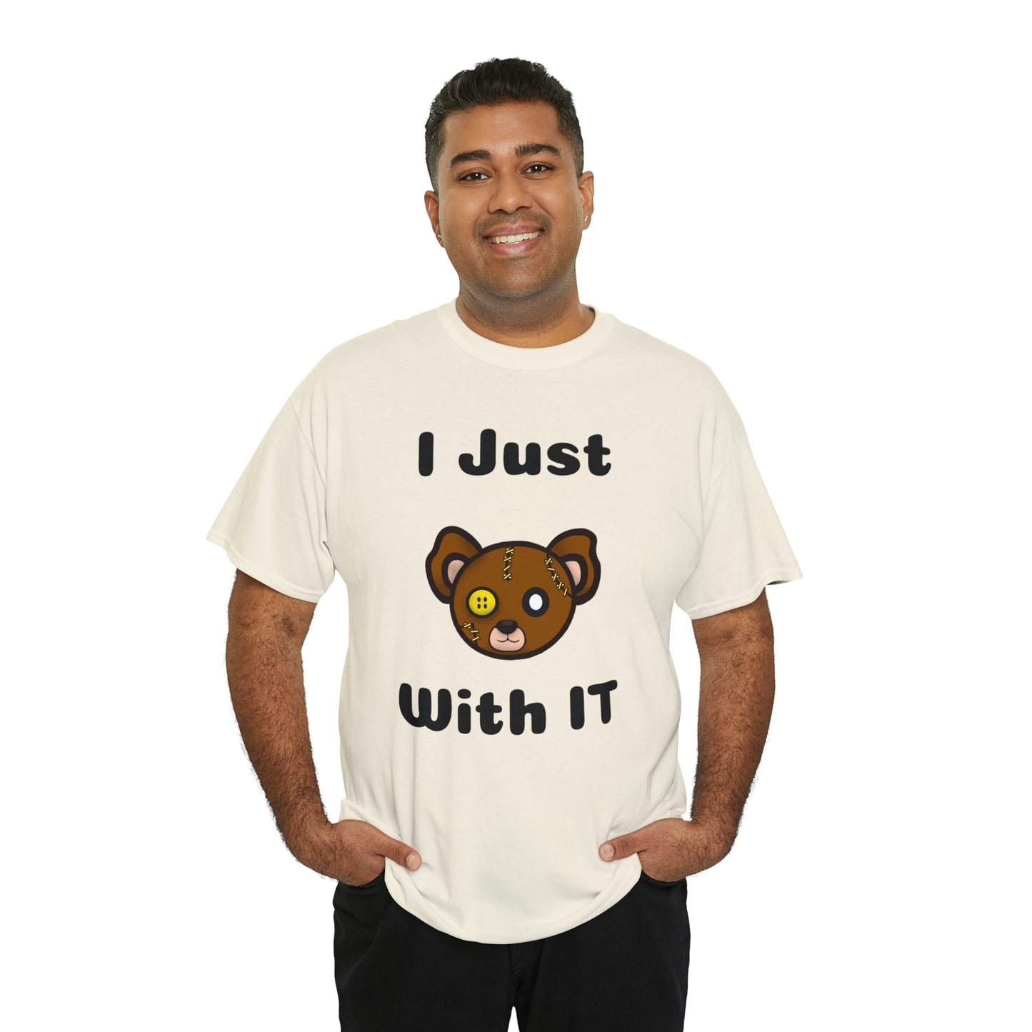 I Just Bear With IT Heavy Cotton Tee