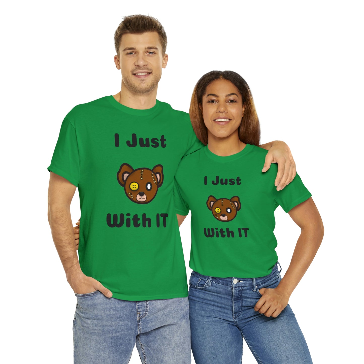 I Just Bear With IT Heavy Cotton Tee