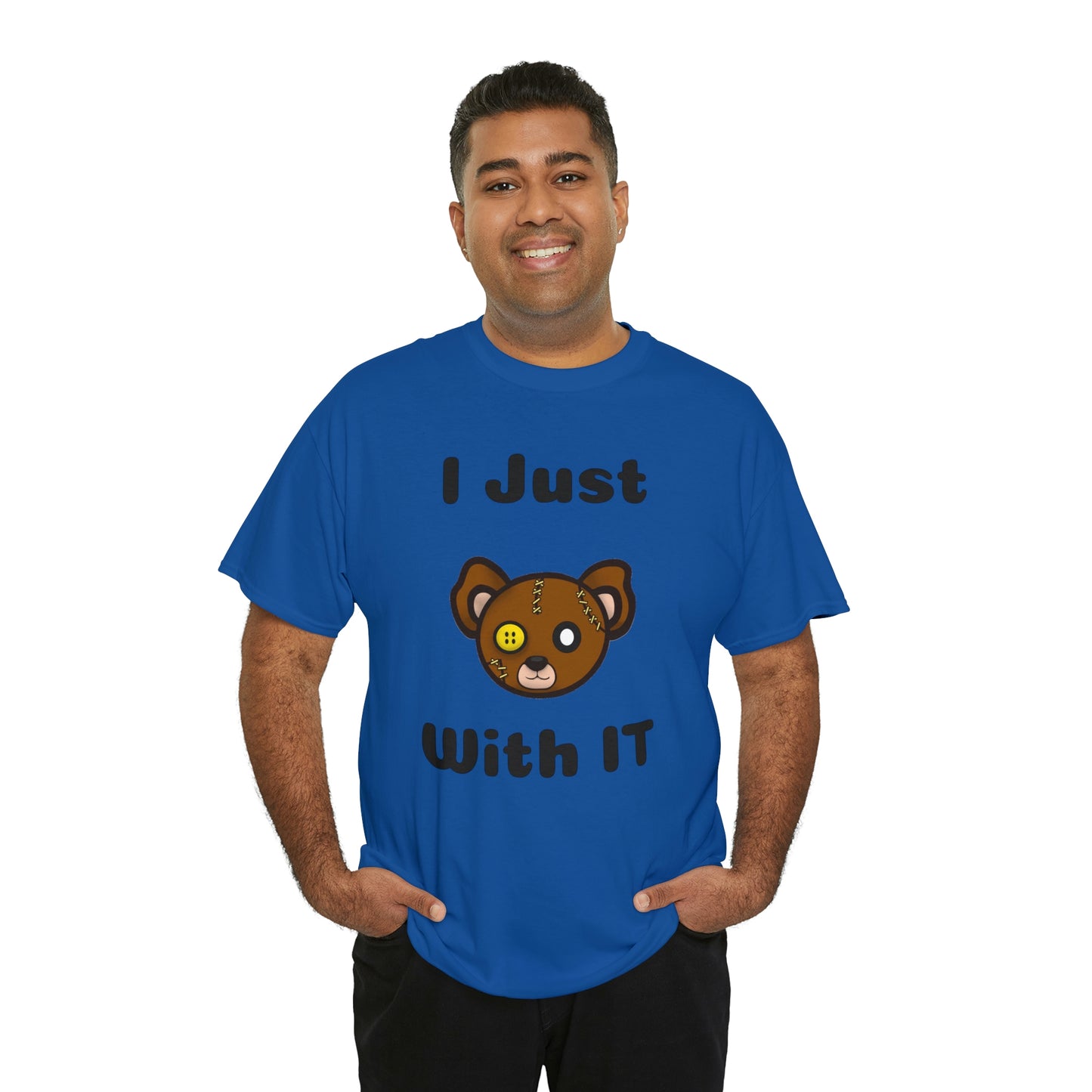I Just Bear With IT Heavy Cotton Tee