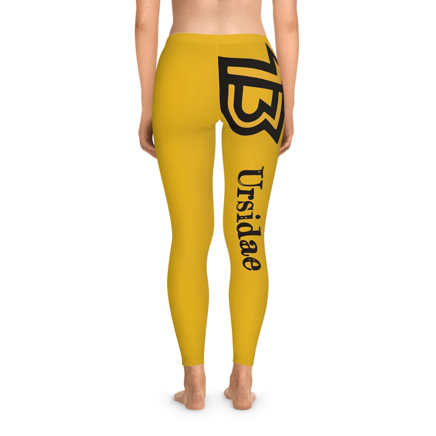 Yellow Stretchy Leggings