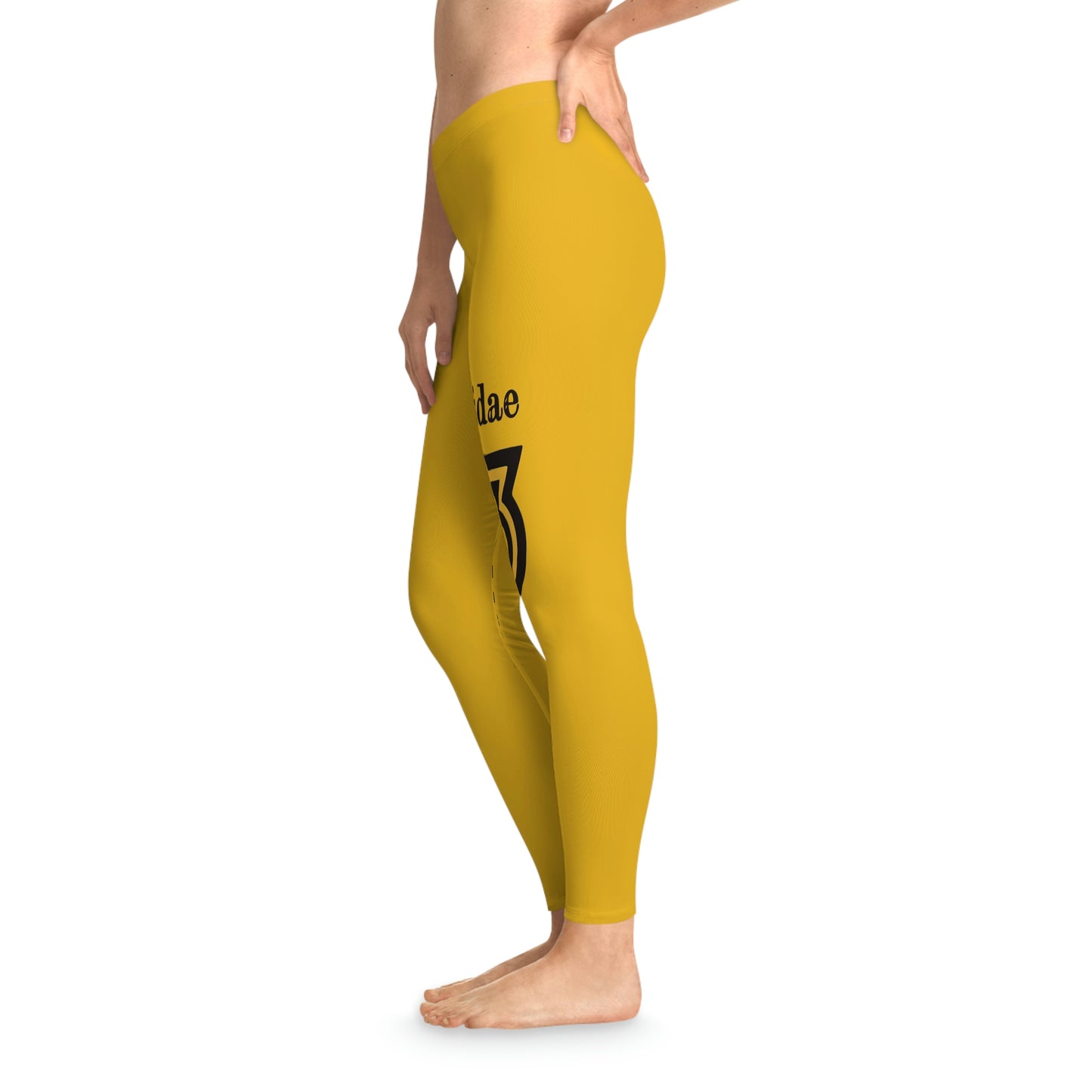 Yellow Stretchy Leggings