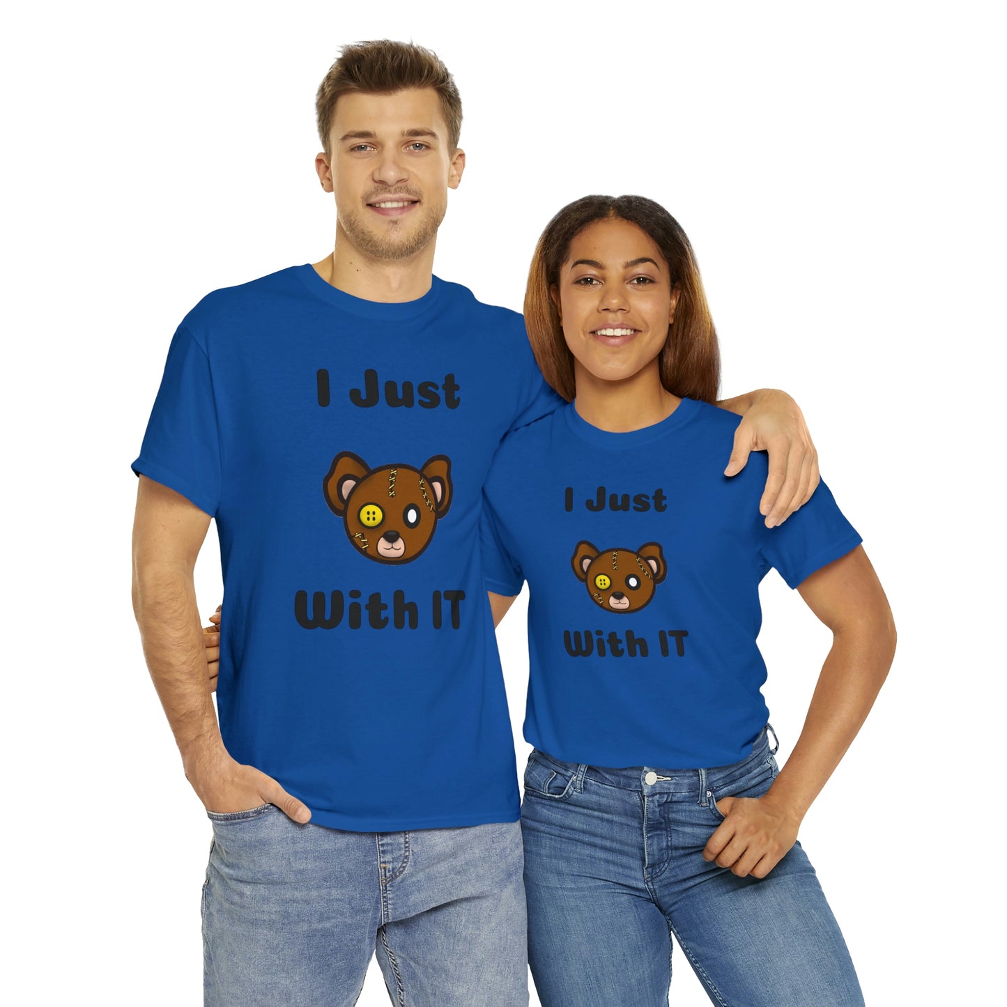 I Just Bear With IT Heavy Cotton Tee