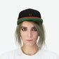 Unisex Flat Bill Bear Hat