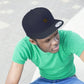 Unisex Flat Bill Bear Hat